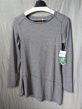Indyeva Indygena Kiero Long Sleeve Tunic Shirt Dress asymmetric Outdoor Women S